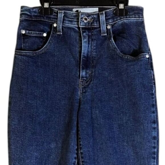 Levi's Silver Tag High Rise Dark Wash Mom Jean Size 27 📦 - Picture 10 of 12